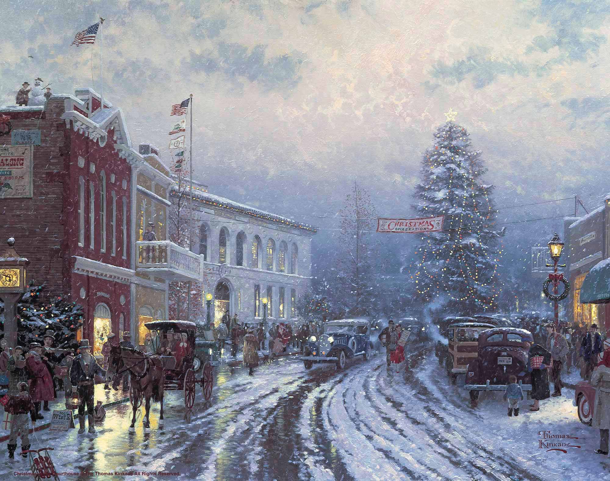 Christmas at the Courthouse - Art Prints - Image 6
